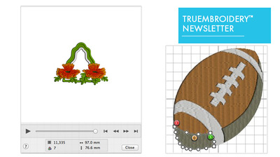 TRUEMBROIDERY™ 11月新闻简报